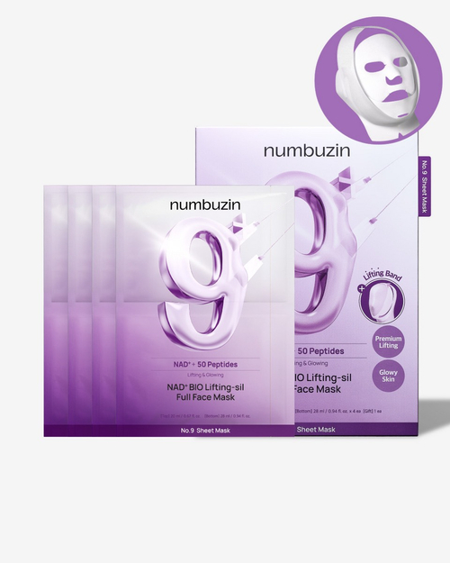 Numbuzin NAD+ Bio Lifting-sil Full Face Pack Sheet Mask