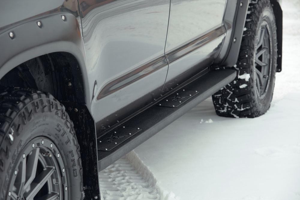 Пороги силовые BMS PRO-Line для Тойота Тундра Double Cab, Crew Max 2007-2021 (2 шт.)