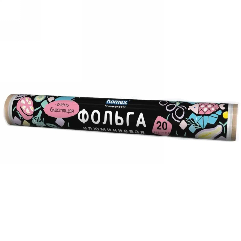 Фольга алюминиевая пищевая 20м*29см «HOMEX» 1562/30