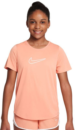 Футболка для мальчика теннисная Nike Girls Dri-FIT Short-Sleeve Top