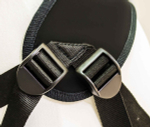 Страпон с 2 насадками и вибрацией UniStrap - 19 и 12 см.