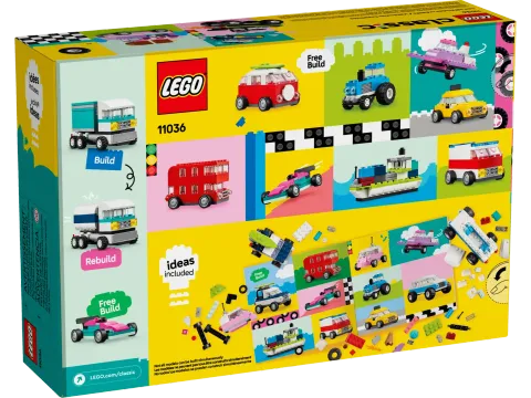 Конструктор LEGO Classic 11036 Создавай автомобили