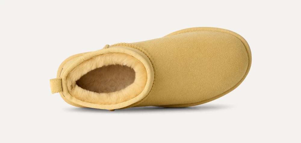UGG Угги Classic Ultra Mini, горчичный