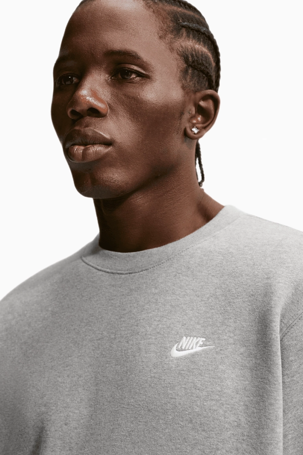 Кофта Nike Club - серый