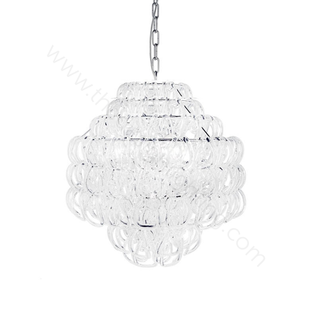 Pendant design lamp Giogali SP 60 by Vistosi (White)