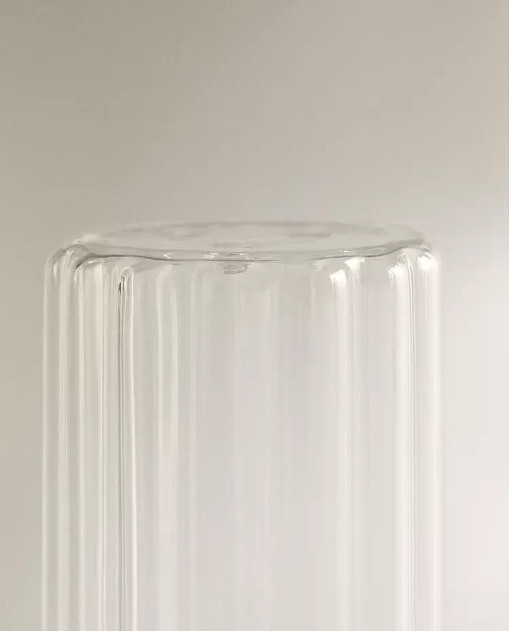 ZARA HOME СОЛОНКА ИЗ ТЕРМОСТОЙКОГО СТЕКЛА, ПРОЗРАЧНЫЙ