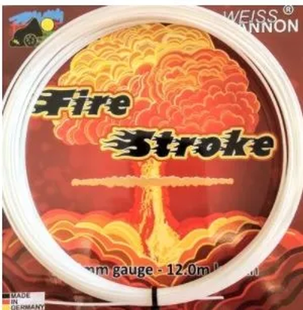 Струны теннисные Weiss Cannon Fire Stroke (12 m) - white