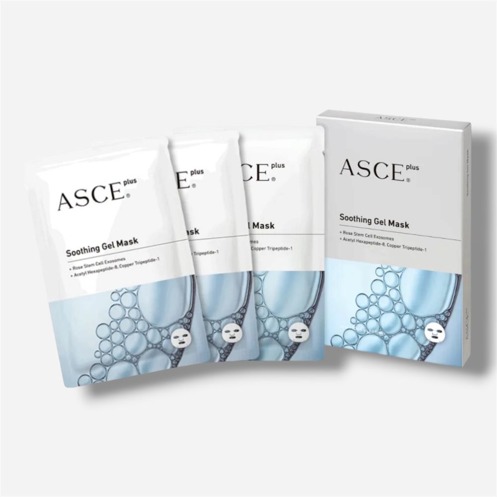 ASCE+ ОХЛАЖДАЮЩАЯ И УСПОКАИВАЮЩАЯ МАСКА 3 шт.  Soothing Gel Mask 3