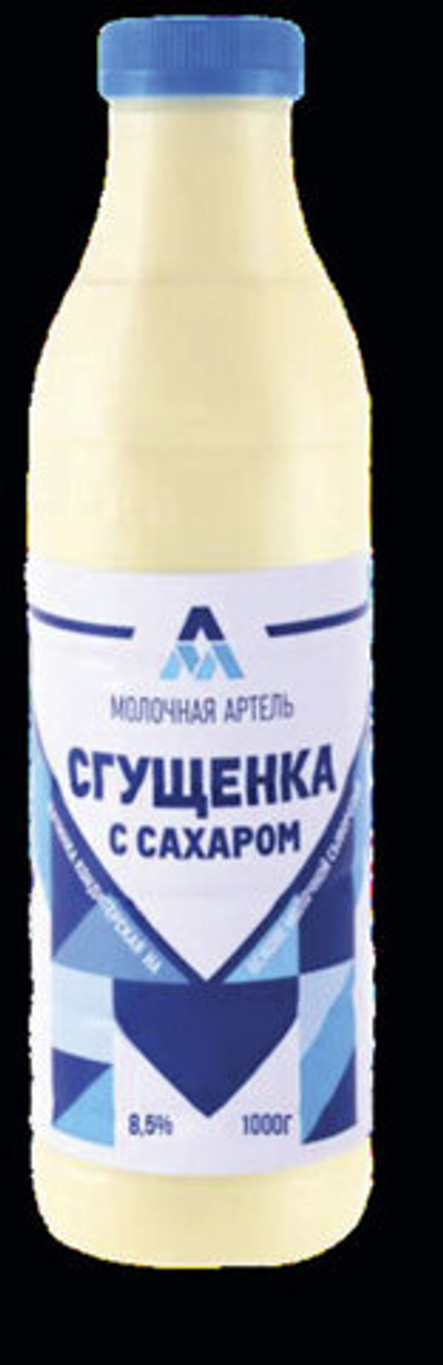 Сгущенка с сахаром Молочная Артель ПЭТ 900 г