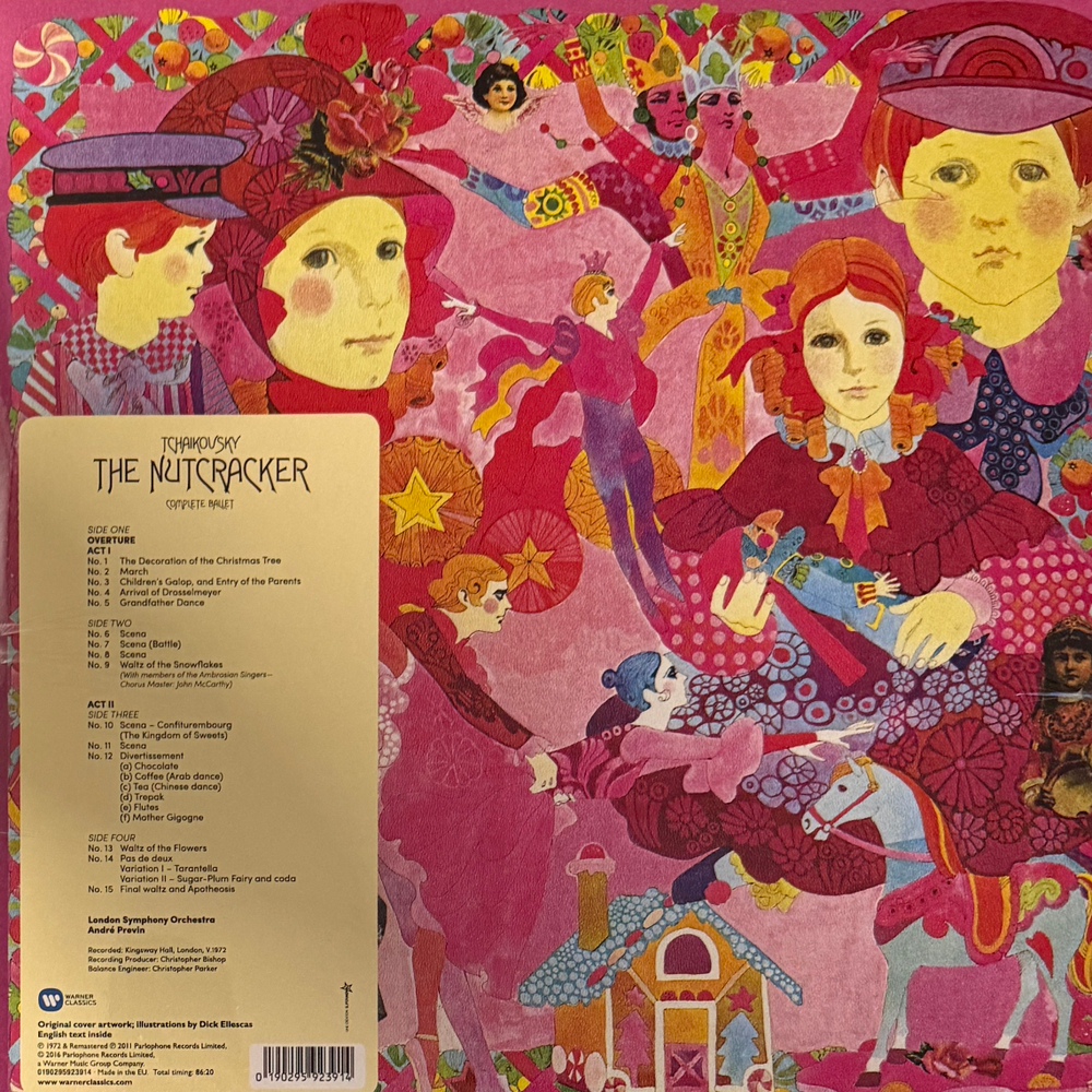 Виниловая пластинка Чайковский - Щелкунчик 2LP