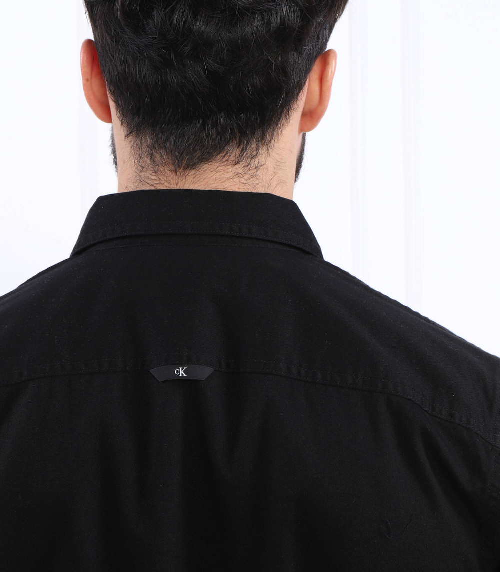 Рубашка MONOLOGO BADGE CALVIN KLEIN JEANS - черный(J30J323255)