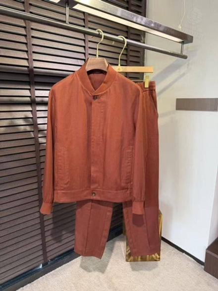 Льняной костюм Zegna
