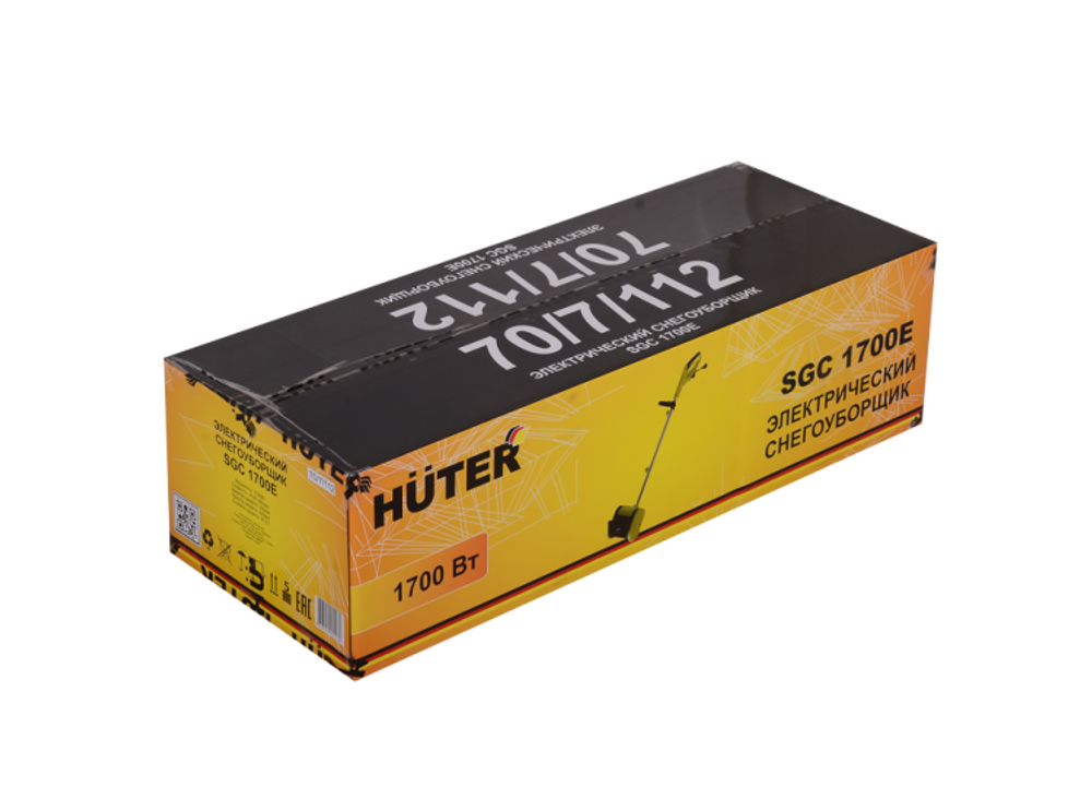 Снегоуборщик электрический Huter SGC 1700E
