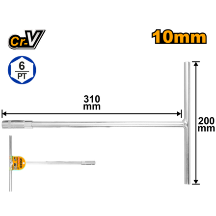 Ключ торцевой INGCO HTSW1008 10 мм