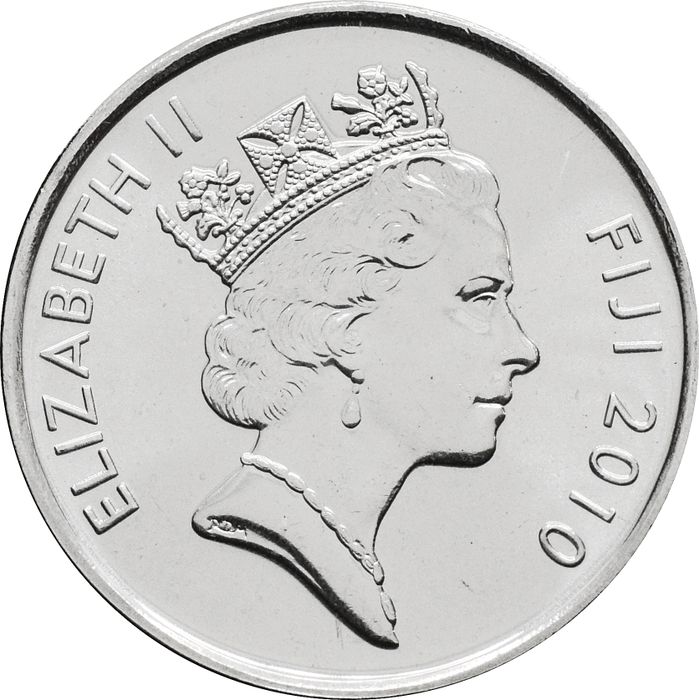 20 центов 2010 Фиджи UNC