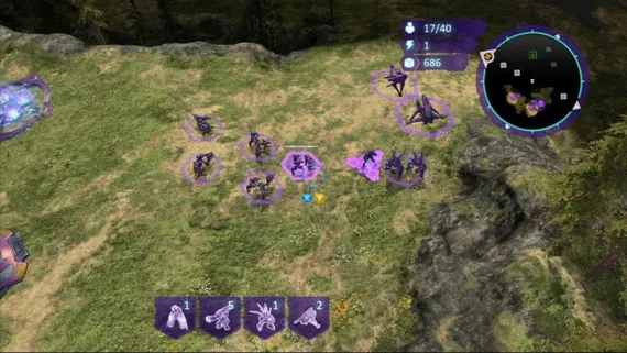 Xvox 360 Halo Wars (Б/У, Полностью на русском языке)