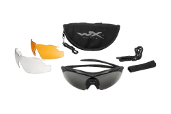Очки Wiley-X Vapor Black (Smoke Grey / Clear / Light Rust)