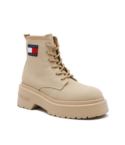Ботильоны на платформе TJW LACE UP FESTIVAL Tommy Jeans - бежевый(EN0EN02445)