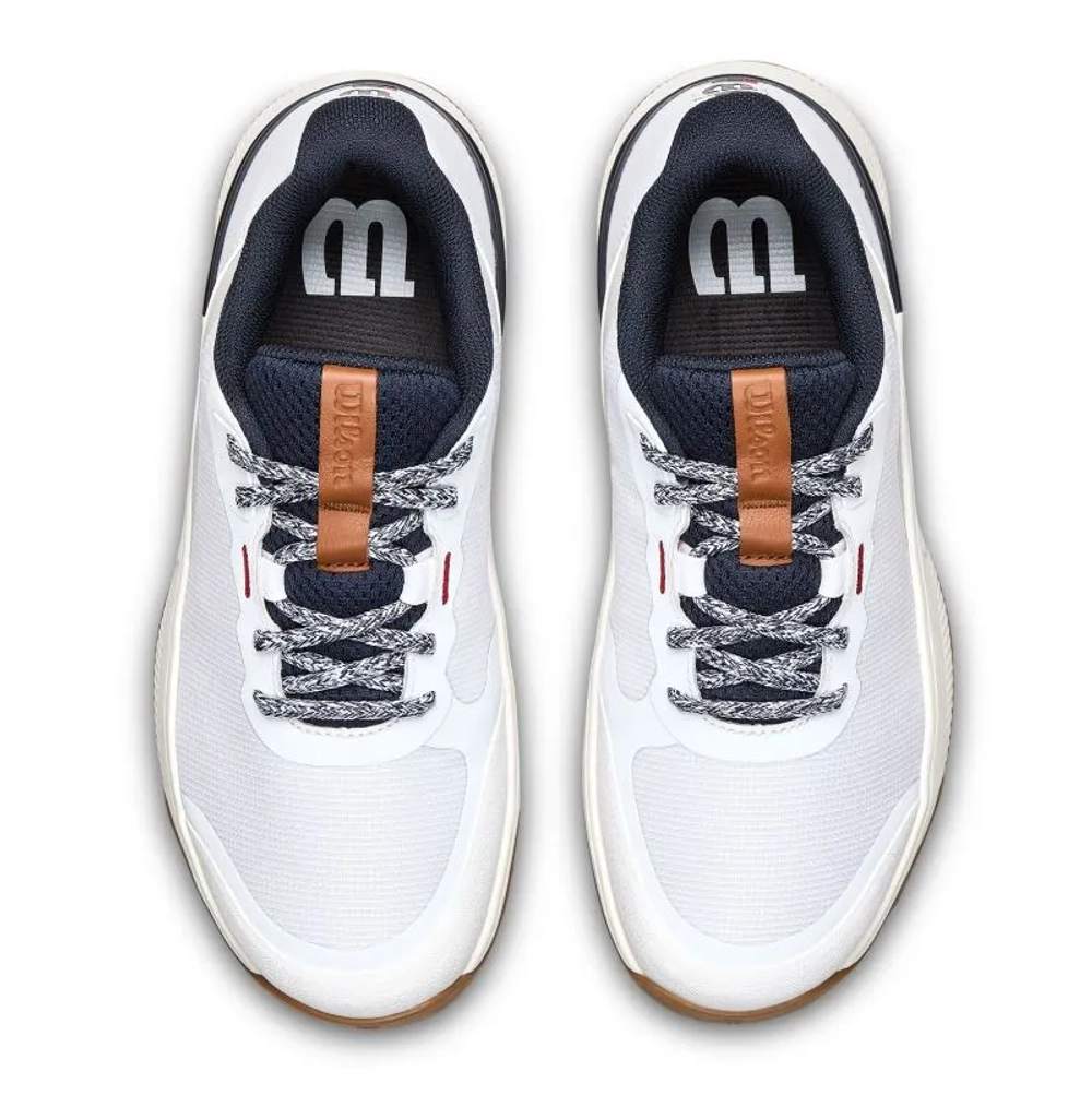 Женские теннисные кроссовки Wilson Intrigue Pro Clay - white/navy blazer/gum1a