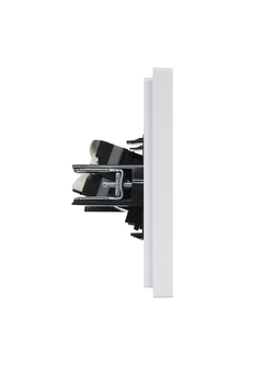 Розетка компьютерная RJ45 кат.5E FORTE&PIANO FP232 бел. IEK FP-K10-1-K01
