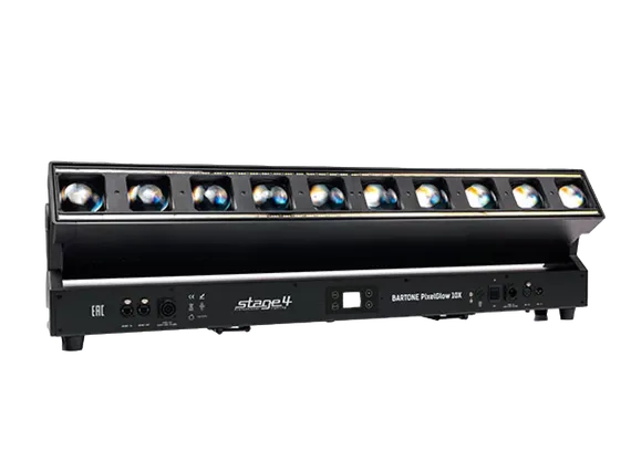 STAGE4 BARTONE PixelGlow 10X BAR (STROBE) / 10x60 Вт / RGBW / 4°x20° / ZOOM 3,8-20,5° / 5582,6 Лм /