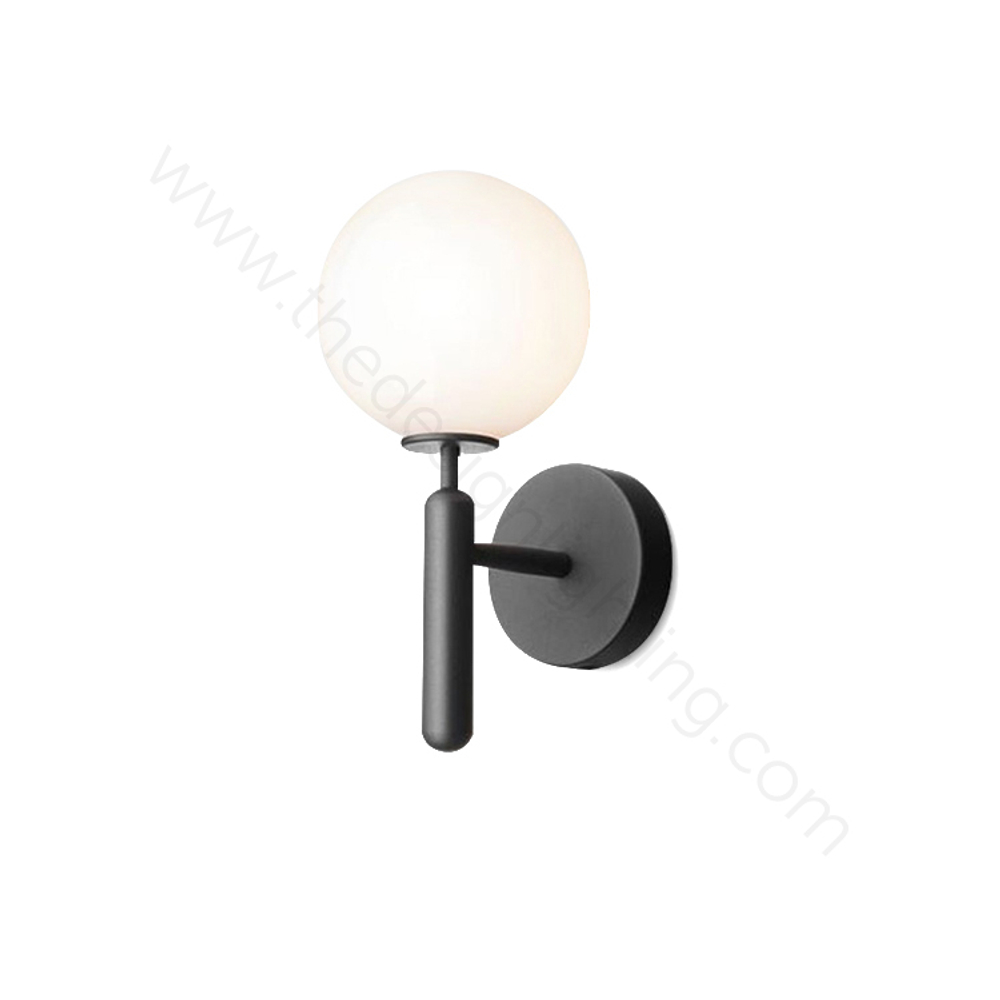 Wall design lamp  Miira by Nuura (Black)