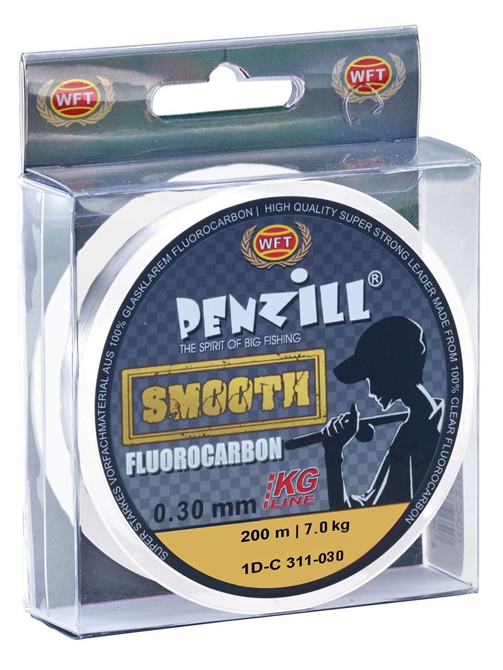 Леска монофильная WFT Penzill FLUOROCARBON Smooth 200/030