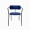 Стул Pedigree Arm Plastic синий