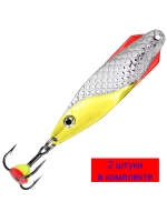 Блесна зимняя ФИНТ 7,5g, цвет 04, 2 шт