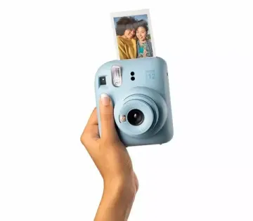 Фотоаппарат Instax mini 12 Голубой+картридж 10 снимков