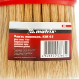 Кисть маховая, КМ 65, натуральная щетина, пластиковый корпус, пластиковая ручка Matrix — фото 4