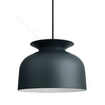 Pendant design lamp  Ronde by Gubi M (Black)