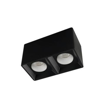 Накладной светильник 2*GU5.3 DK3085-BK+CH черный Denkirs