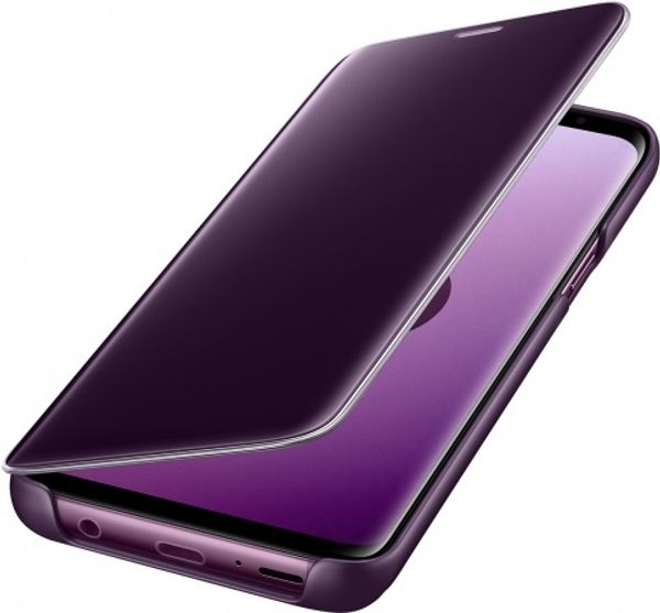 Чехол-книжка Samsung Clear View Standing для Galaxy S9 (фиолетовый)