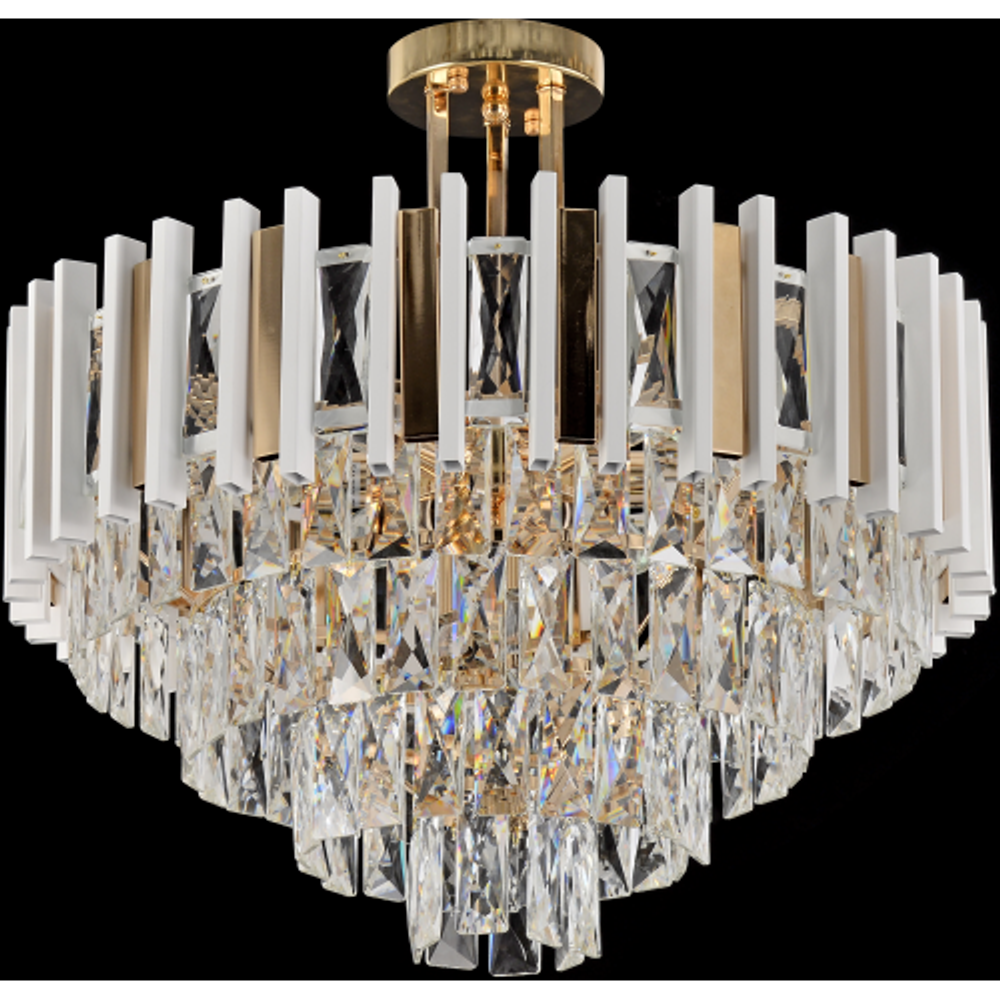 Люстра Rivoli Nicole 1041-308 8 х Е14 40 Вт хрусталь | Rivoli