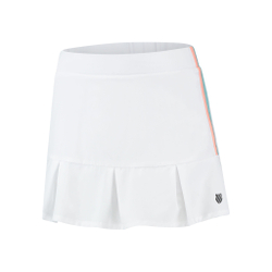 Женская теннисная юбка K-Swiss Hypercourt Pleated Skirt 3 Skirt Women - White