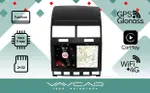 Магнитола для Volkswagen Touareg 2002-2010 - Vaycar VA81-042T на Android 13, 4G SIM-слот