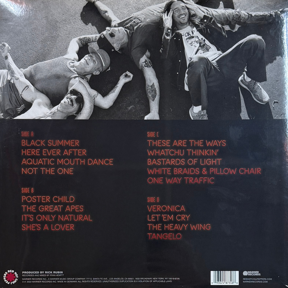 Red Hot Chili Peppers – Unlimited Love 2LP (Европа 2022г.) White Т