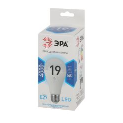 Лампа светодиодная ЭРА STD LED A65-19W-840-E27 19Вт груша нейтральный белый свeт Е27 | Лампы cветодиодные Груша (A)