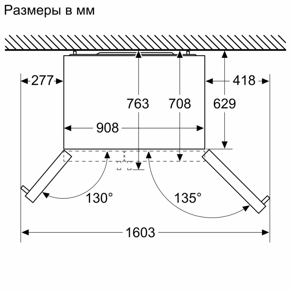 Холодильник Side by Side Bosch KAI93VI304