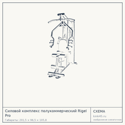Силовой комплекс полукоммерческий Rigel Pro — от 133 000 ₽