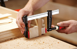 ХИТ! Струбцина чугунная BESSEY 600 / 120 мм, 5.5 кН деревянная ручка BE-TPN60S12BE