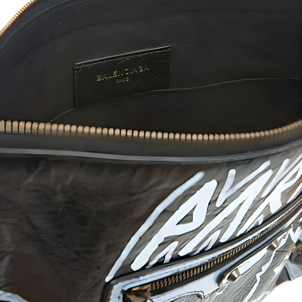 Balenciaga Leather Clutch Women"s Black