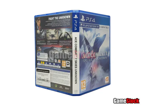 PS4 Ace Combat 7 Skies Unknown (с поддержкой PS VR) (Б/У, Русские субтитры, CUSA-07202)