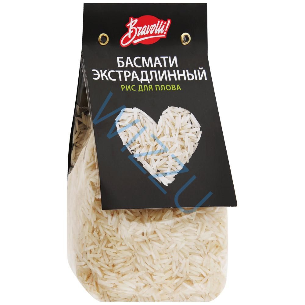 Рис Браволли Басмати экстрадлинный для плова 350г