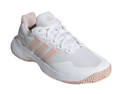 Женские теннисные кроссовки Adidas GameCourt 2 W - white/blue pink/white