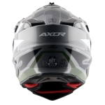Шлем AXOR X-CROSS ORBIT D/V, с визором, цвет черный/серый (XL)