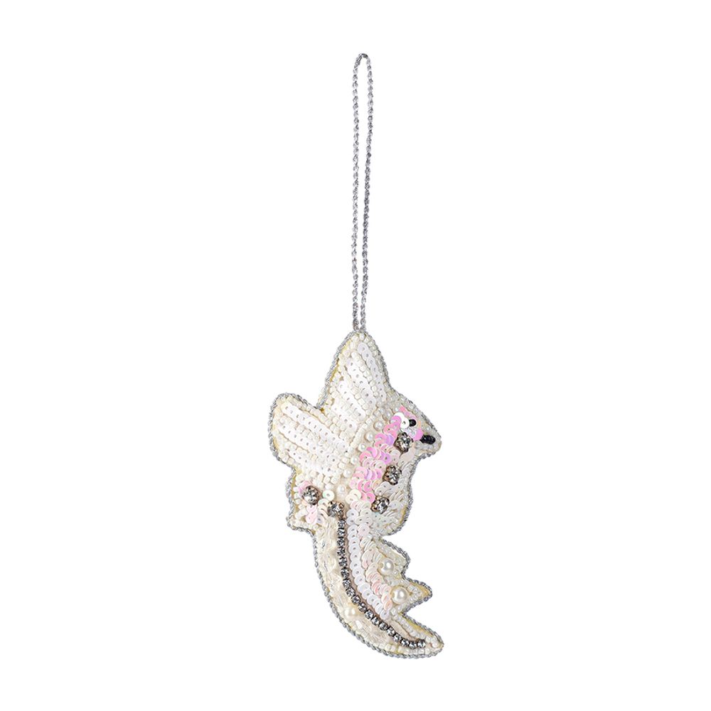 Набор елочных украшений Christmas pearls из коллекции New Year Essential, 4 шт.