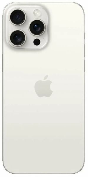 Смартфон Apple iPhone 15 Pro Max 1ТБ (nano-SIM и eSIM), Белый титан | White Titanium