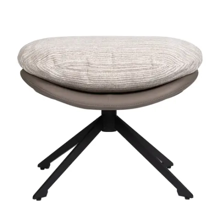 Оттоманка Bradex Home BLISS латте, экокожа, шенилл